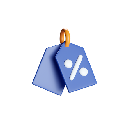 Discount Tag  3D Icon