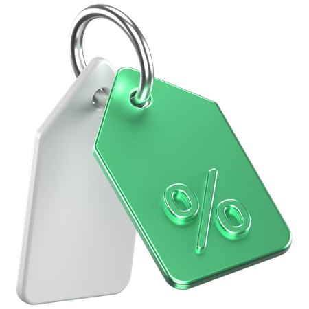 Discount Tag  3D Icon