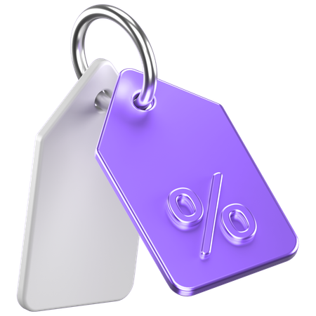Discount Tag  3D Icon
