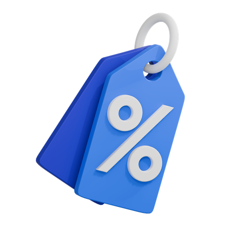 Discount Tag  3D Icon