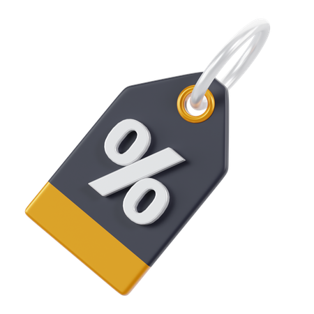 Discount Tag  3D Icon