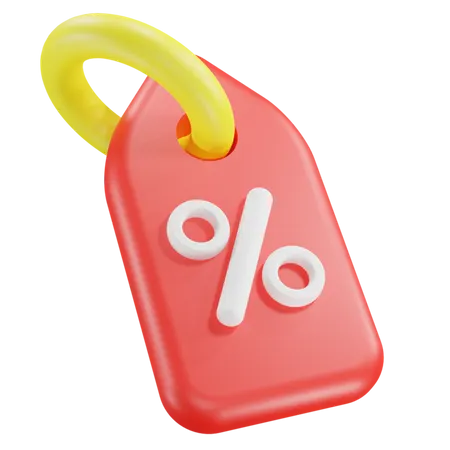 Discount Tag  3D Icon