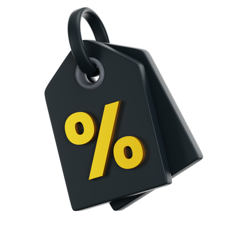 Discount Tag  3D Icon