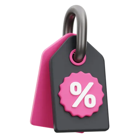 Discount Tag  3D Icon