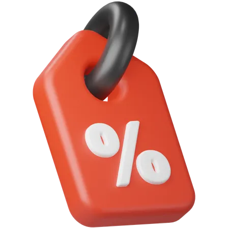 Discount Tag  3D Icon
