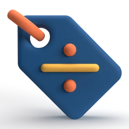 Discount Tag  3D Icon