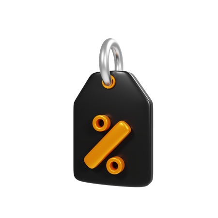 Discount Tag  3D Icon