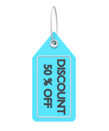 Discount Tag  3D Icon