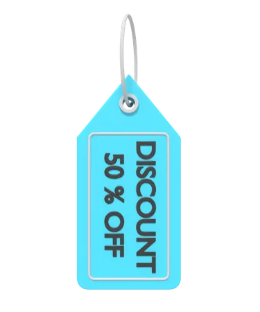 Discount Tag  3D Icon