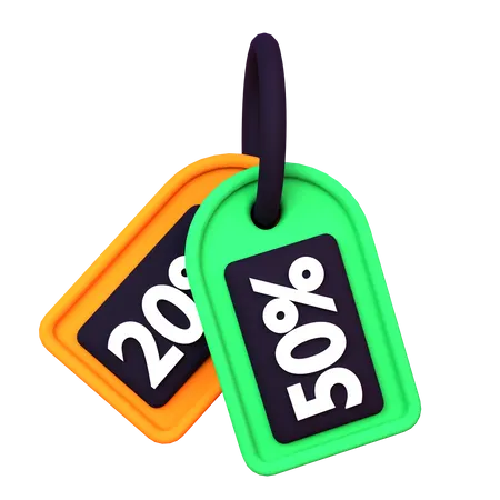 Discount Tag  3D Icon