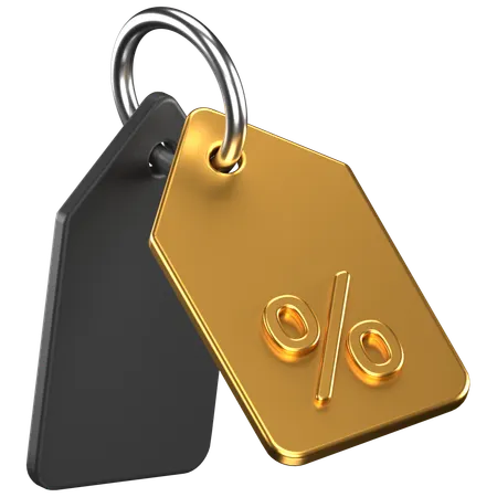 Discount Tag  3D Icon