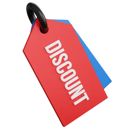 Discount Tag  3D Icon