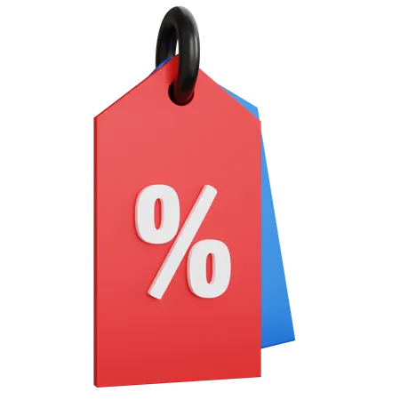 Discount Tag  3D Icon