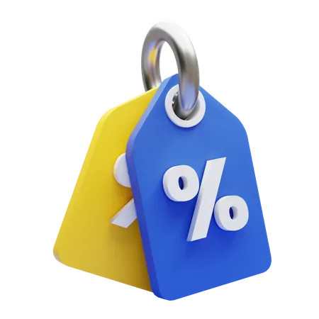 Discount Tag  3D Icon