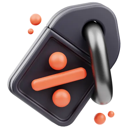 Discount Tag  3D Icon