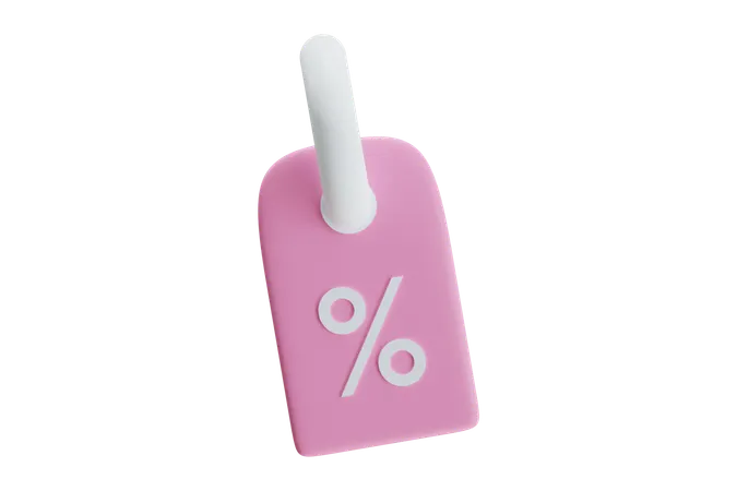 Discount Tag  3D Icon