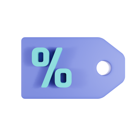 Discount Tag  3D Icon