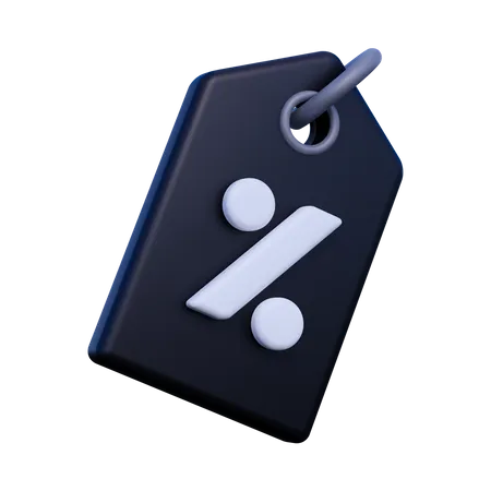 Discount Tag  3D Icon