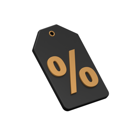 Discount Tag  3D Icon