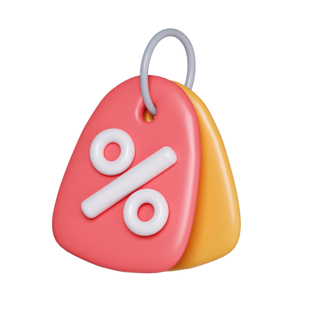 Discount Tag  3D Icon