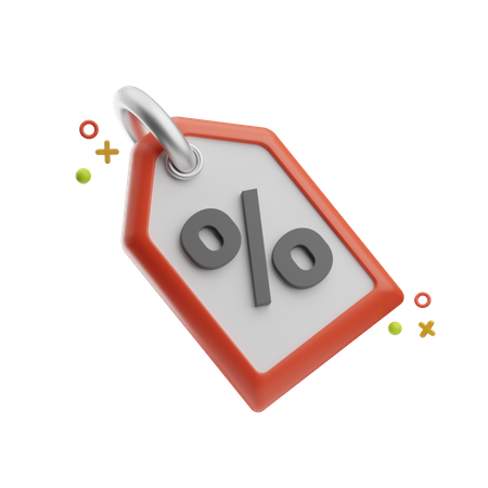 Discount Tag  3D Icon