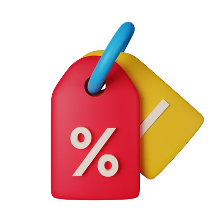 Discount Tag  3D Icon