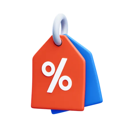 Discount Tag  3D Icon