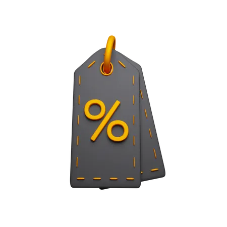 Discount Tag  3D Icon