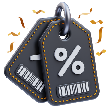 Discount Tag  3D Icon