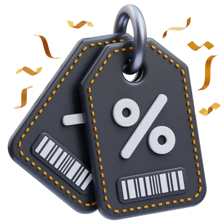 Discount Tag  3D Icon