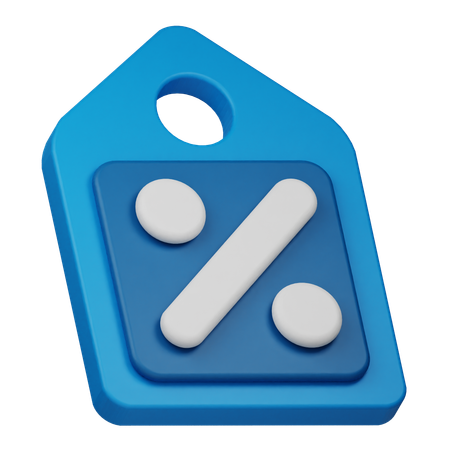 Discount Tag  3D Icon