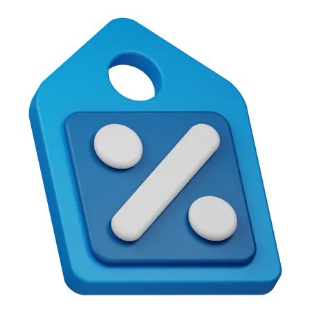 Discount Tag  3D Icon