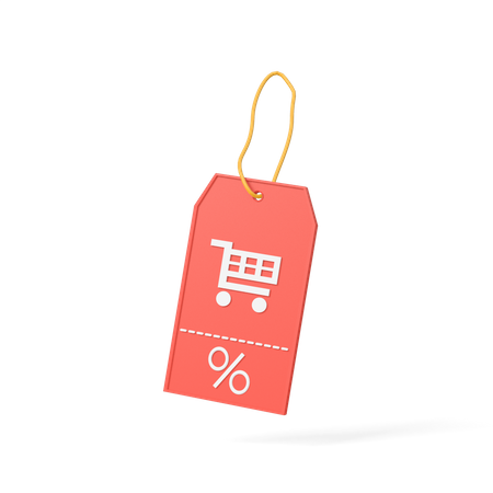 Discount Tag  3D Icon