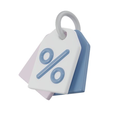 Discount Tag  3D Icon