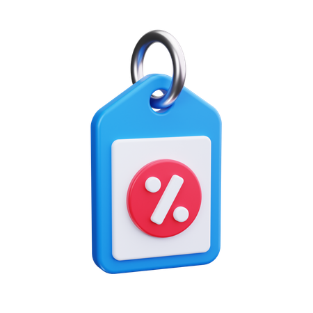 Discount Tag  3D Icon