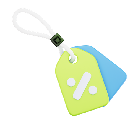 Discount Tag  3D Icon