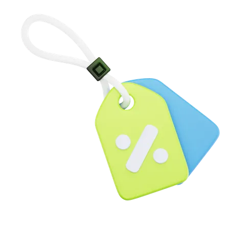 Discount Tag  3D Icon