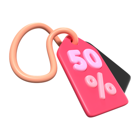 Discount Tag  3D Icon