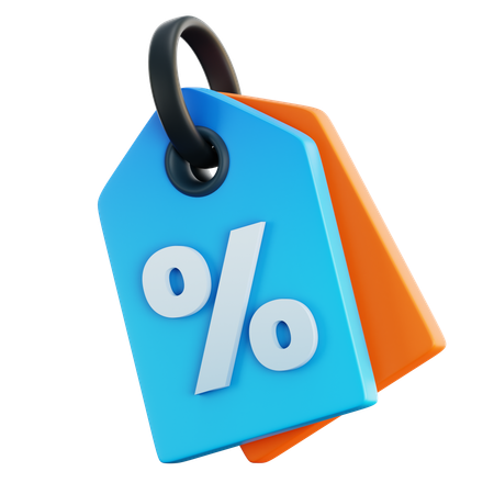 Discount Tag  3D Icon