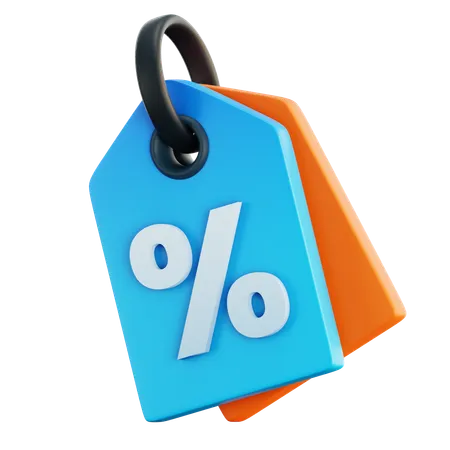 Discount Tag  3D Icon