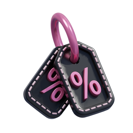 Discount Tag  3D Icon