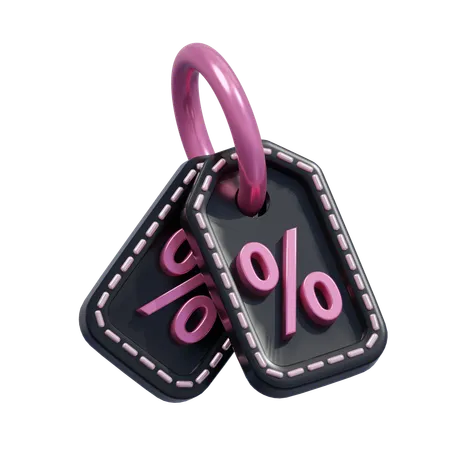 Discount Tag  3D Icon