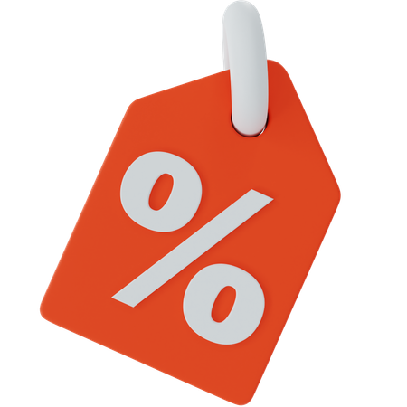 Discount Tag  3D Icon