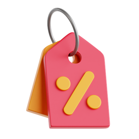 Discount Tag  3D Icon