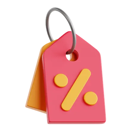 Discount Tag  3D Icon