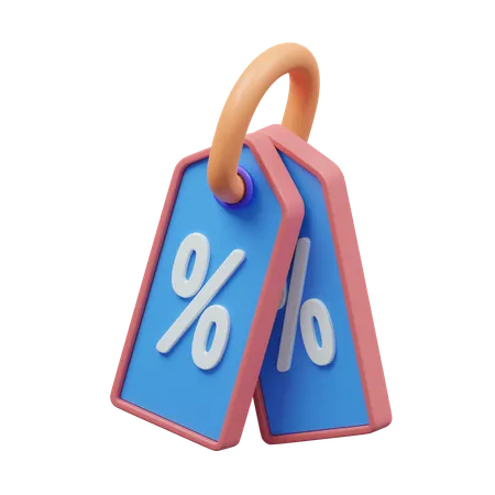 Discount Tag  3D Icon