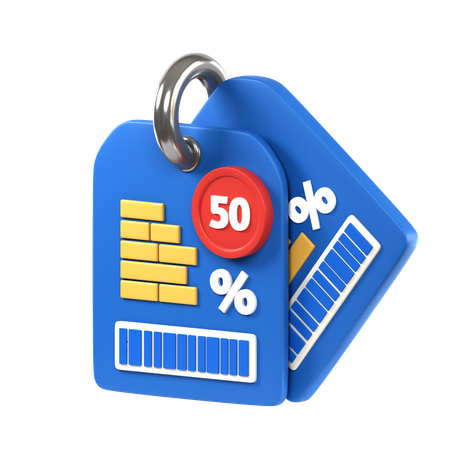 Discount Tag  3D Icon