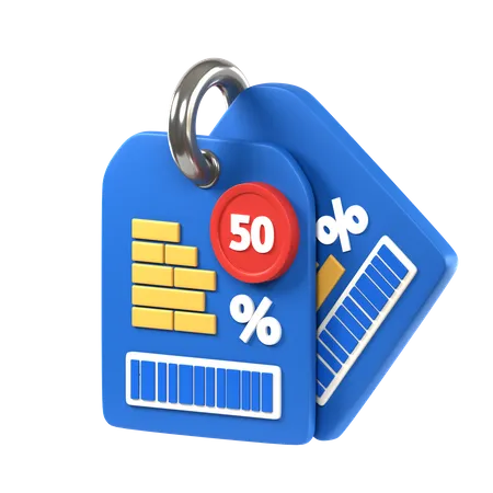 Discount Tag  3D Icon