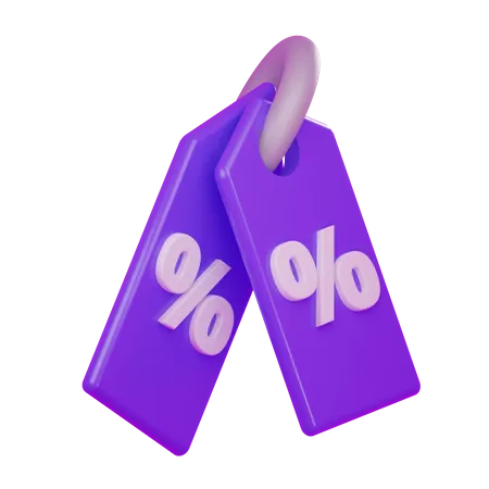 Discount Tag  3D Icon