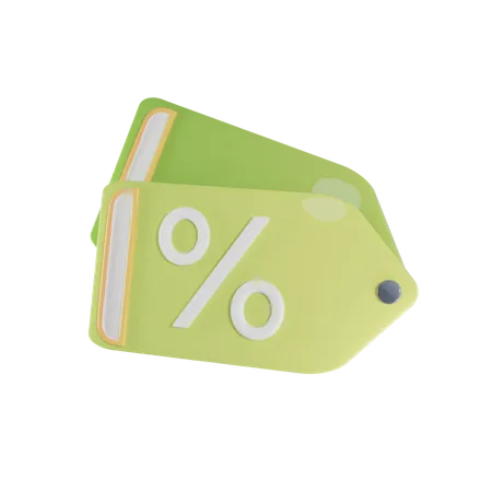 Discount Tag  3D Icon